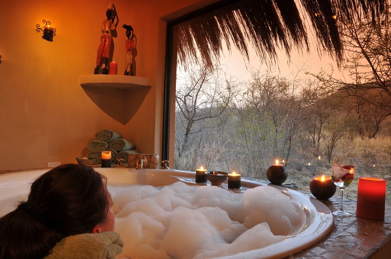 Tau Game Lodge Spa Bath Tau Game Lodge Spa Bath